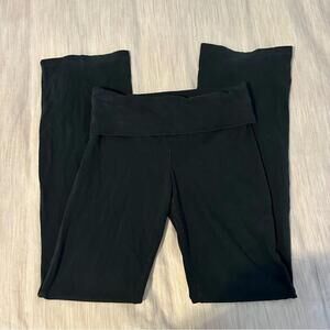 Y2K PINK Victoria's Secret Foldable Waist Flare Yoga Pants